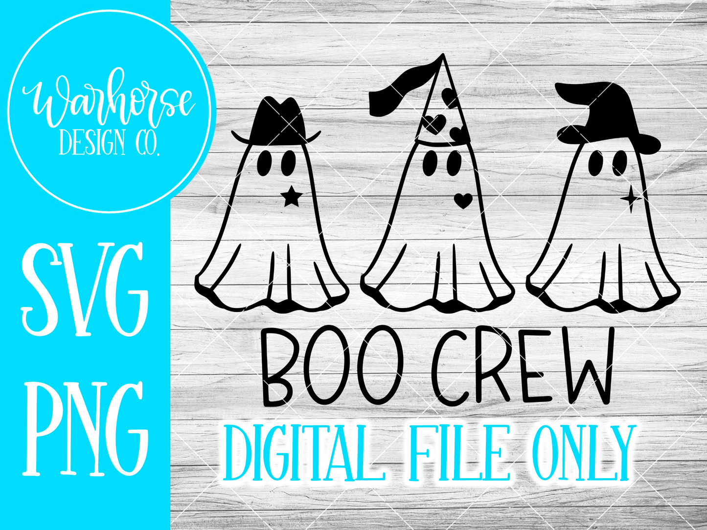 Boo Crew PNG SVG