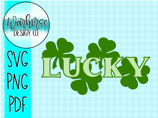 Lucky SVG PNG PDF