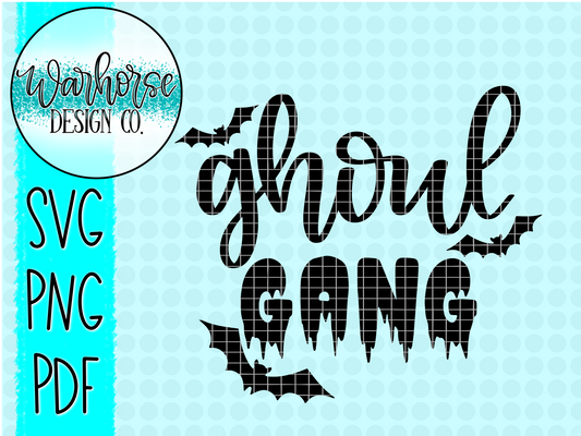 Ghoul Gang SVG PNG PDF