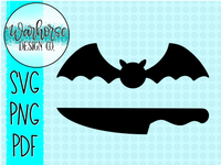 Bat & Knife Freebie SVG FILE