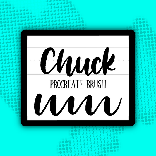 Chuck PROCREATE BRUSH