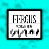 Fergus PROCREATE BRUSH
