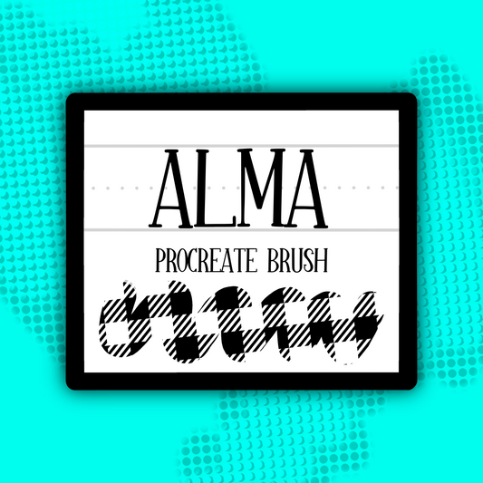 Alma PROCREATE BRUSH
