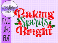 Baking Spirits Bright PNG JPEG PDF