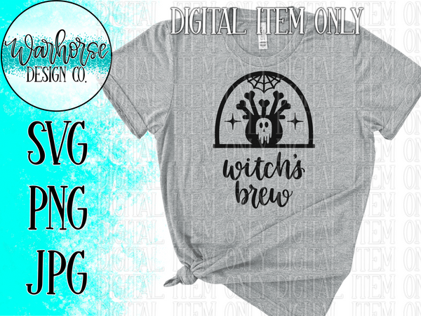 Witch's Brew SVG PNG PDF