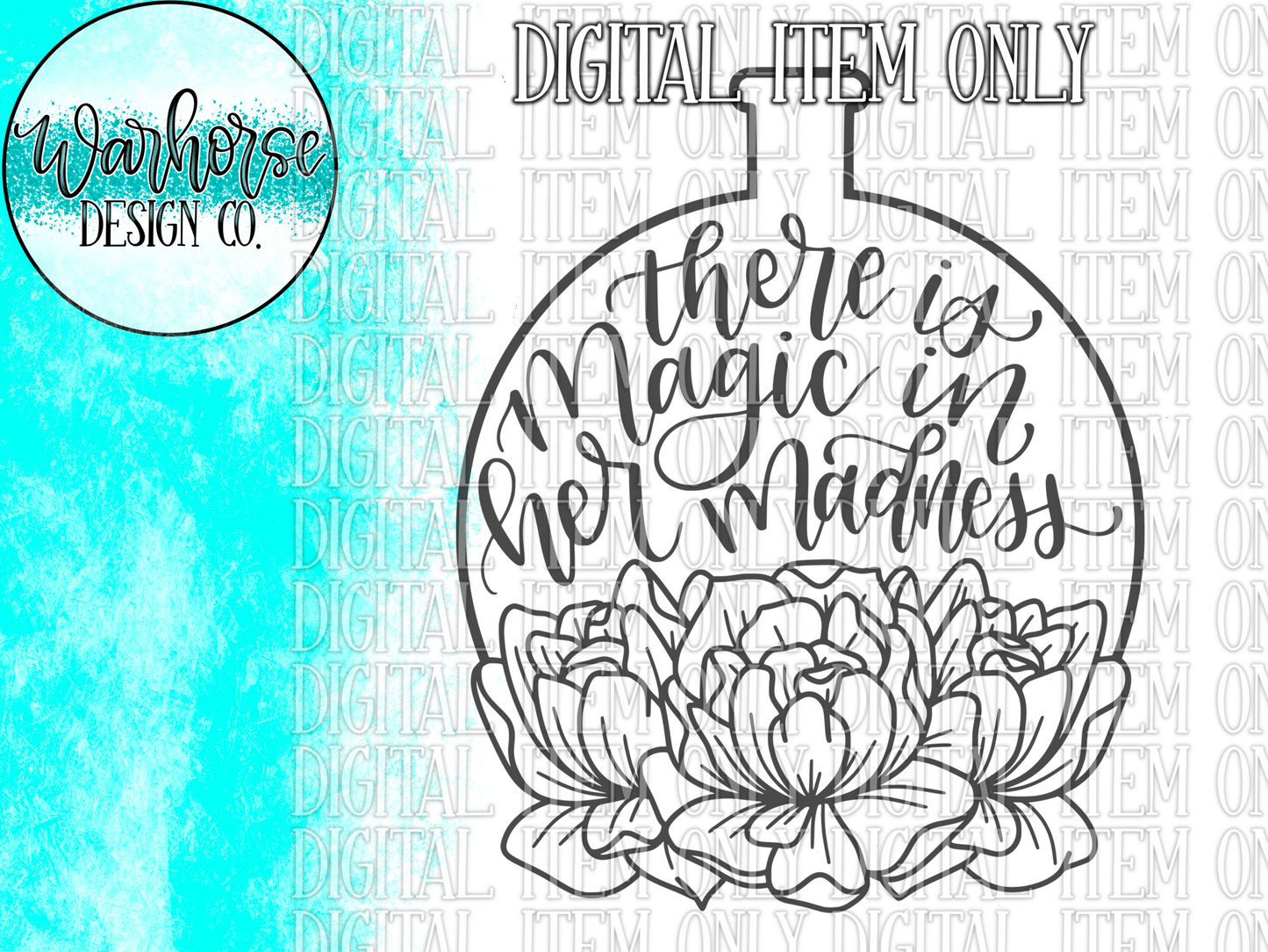 Magic in her madness SVG PNG PDF