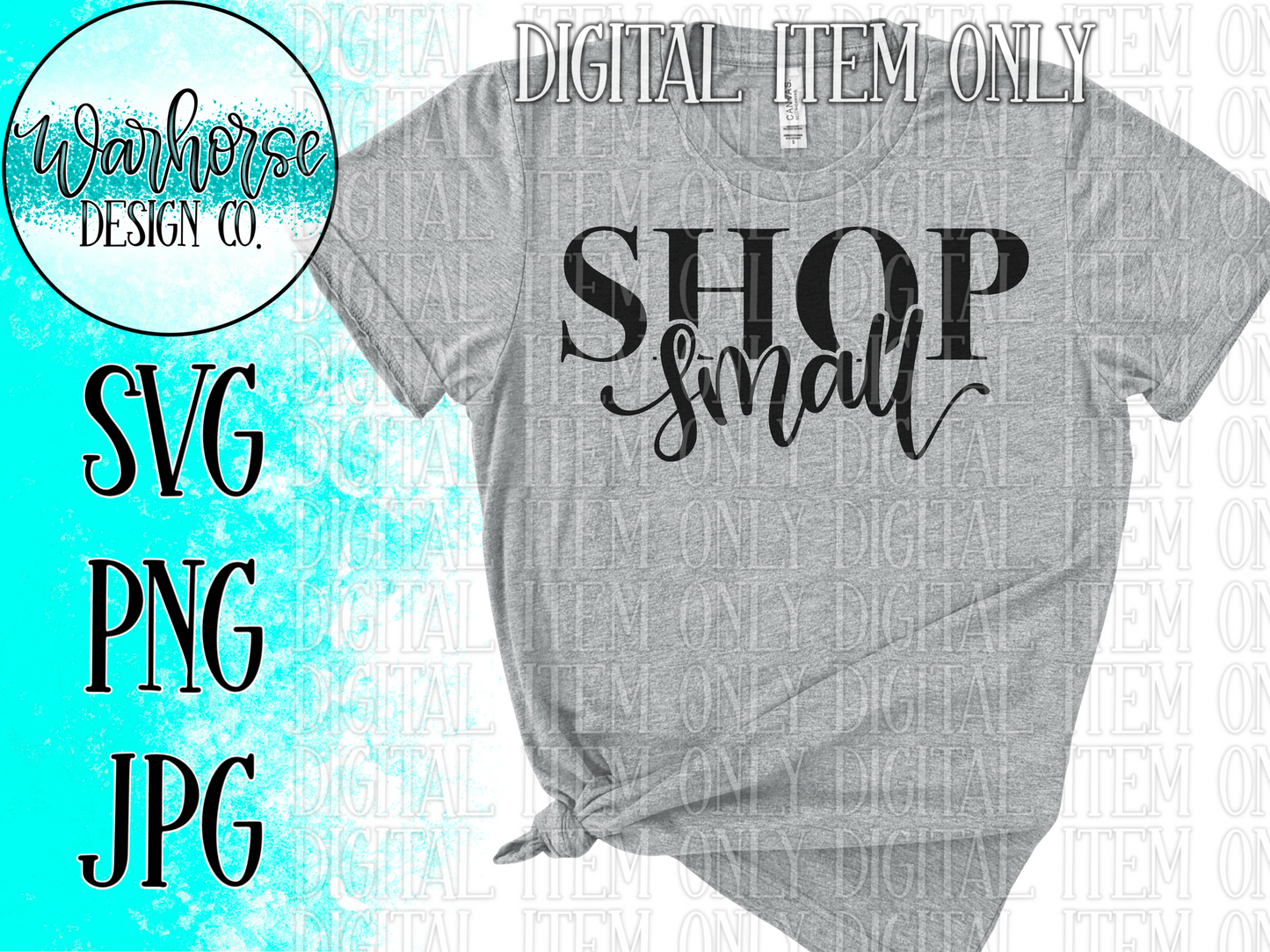 Shop Small SVG PNG PDF