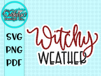 Witchy Weather SVG PNG PDF
