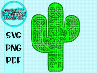 Cactus Mandala SVG PNG PDF