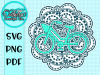 Bike Mandala SVG PNG PDF