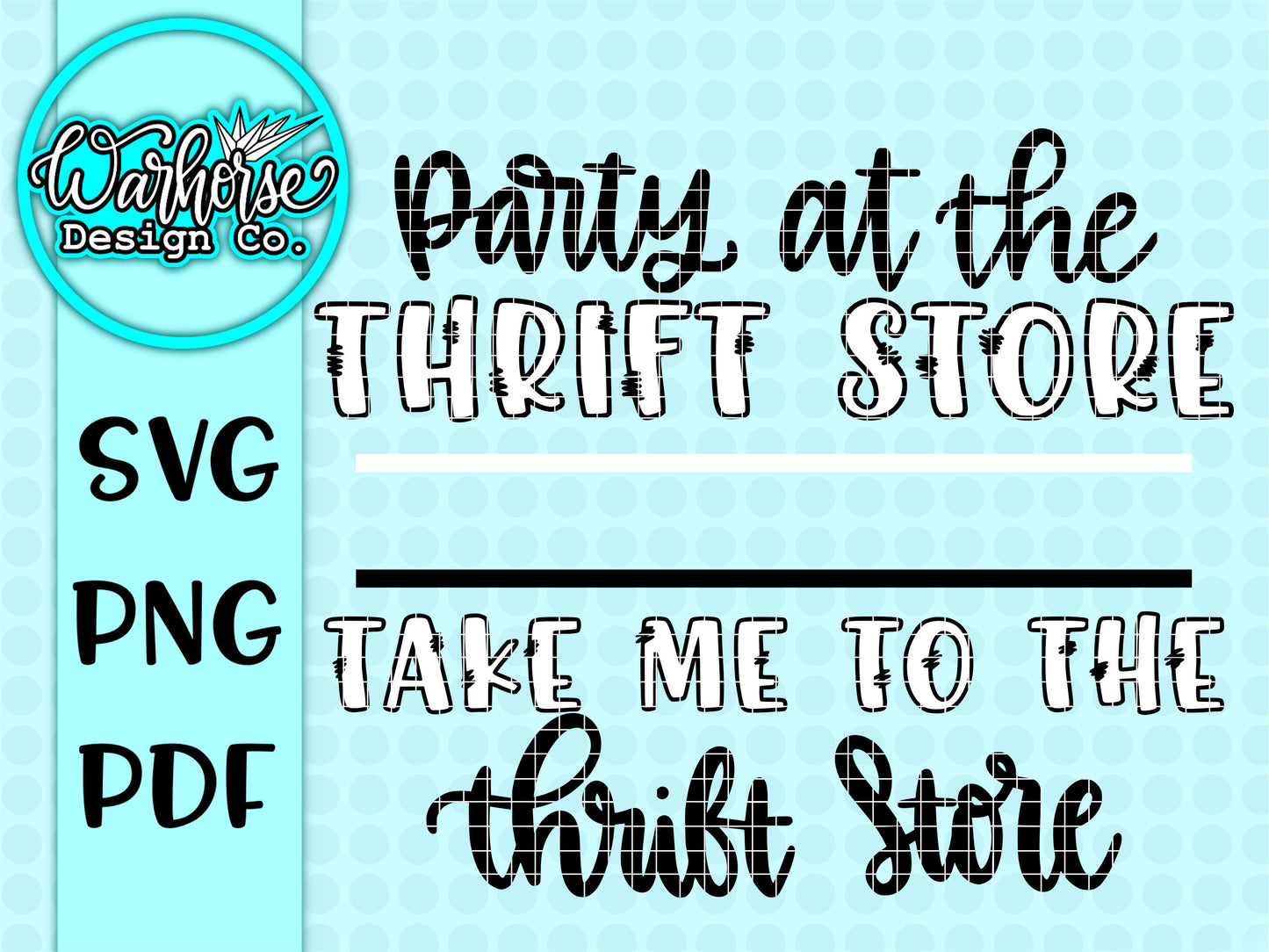 Thrift Store SVG PNG PDF