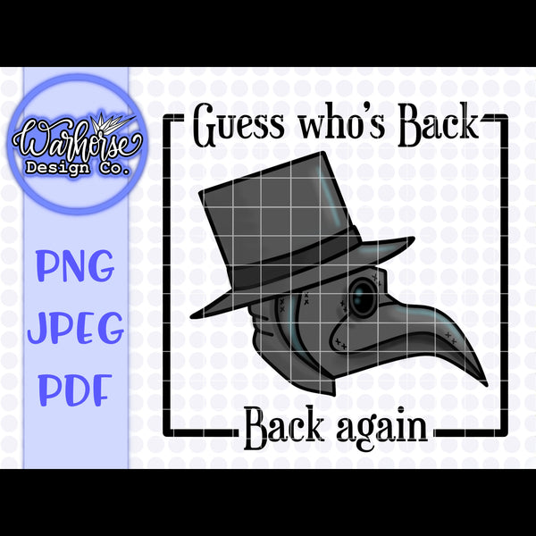 Plague doctor PNG PDF JPEG