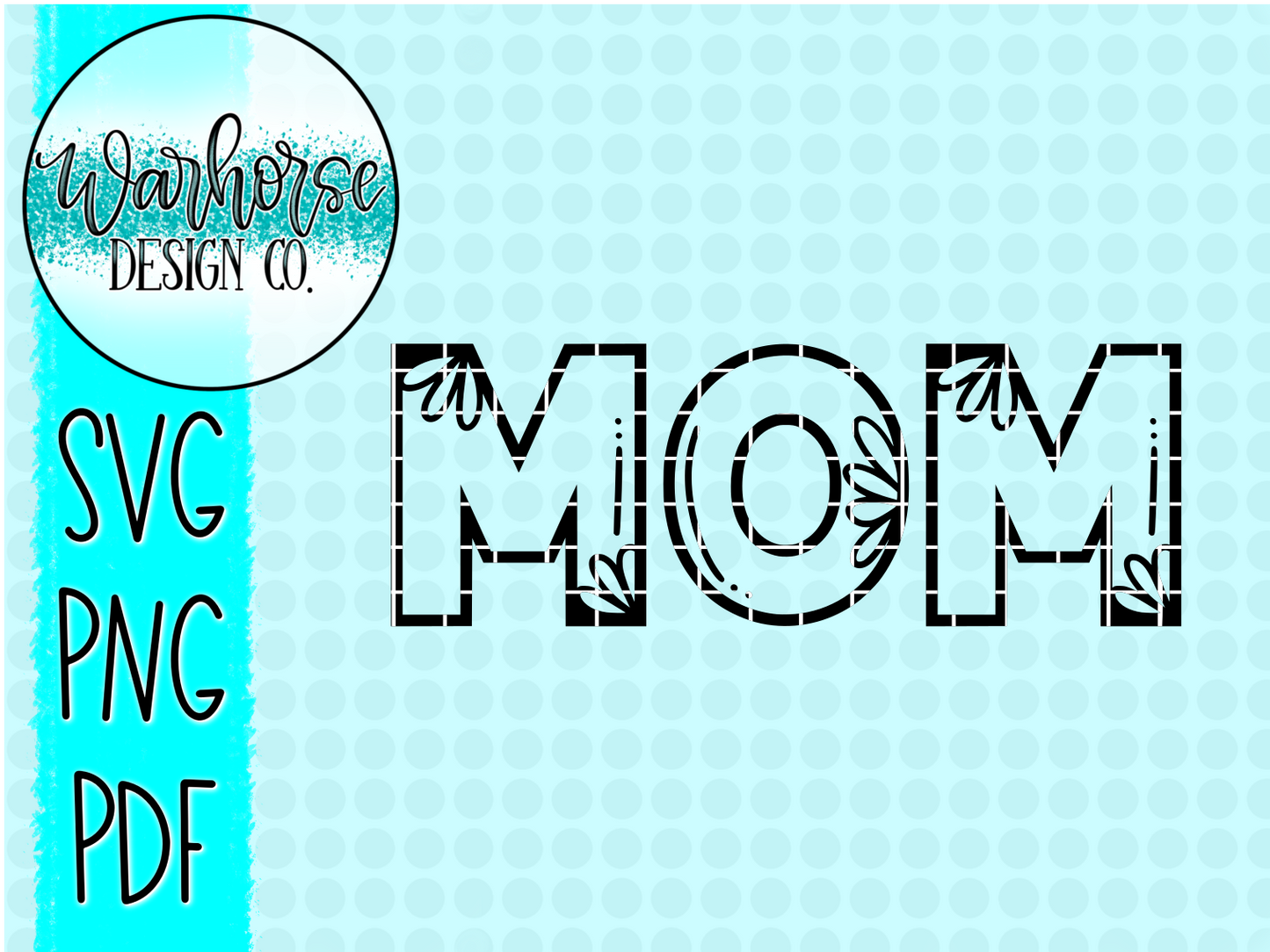 Doodle-Style Mom SVG PNG PDF