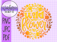 Wild Flower PNG JPEG PDF