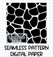 Giraffe Print Seamless Pattern/Digital Paper